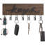 Porte-clés pour décoration murale avec 7 crochets, porte-clés mural organisateur de crochets à clés en bois rustique décor à la maison entrée de ferme, couloir, bureau