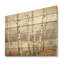 Beauté de bouleau argenté beige sur bois de pin naturel-101409027