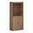 Palace Imports Premium 100% Solid European Oak 6-Shelf Modular Bookcase with 2 Shaker Doors – 32" Wide, 71.5" Tall-277205048