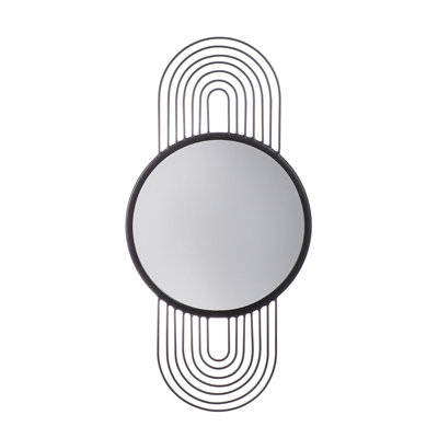 Matherville Metal Elongated Mirror