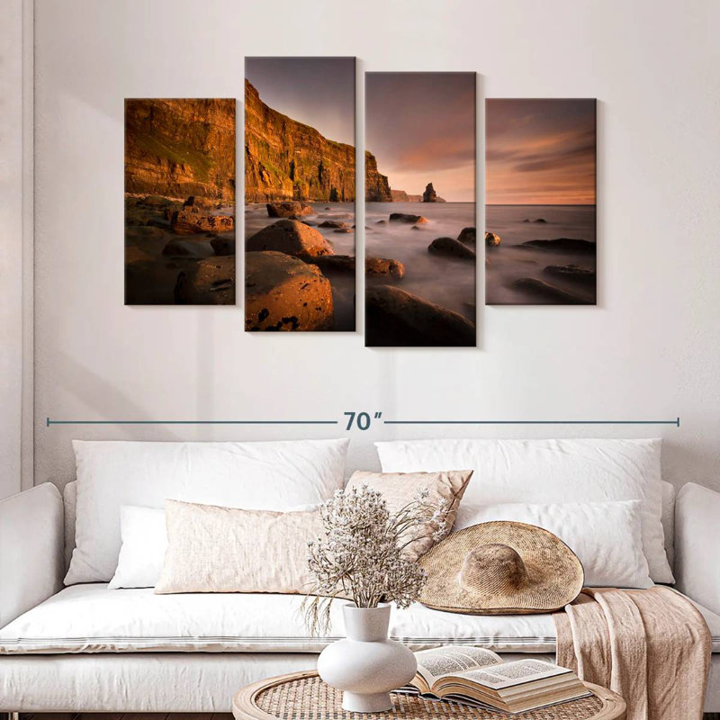 Keesha Misty Moher Cliffs, 32" H x 52" W