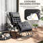 Fauteuil inclinable pliable avec coussin porte-gobelet rembourré Zero Gravity