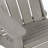 Oversized Folding Adirondack Chair – Embossed Wood Grain, Pre-Assembled Back & Seat-1232286543