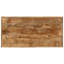 Sirena Rectangular Solid Wood Iron Outdoor Dining Table - 110 cm W 55 cm D