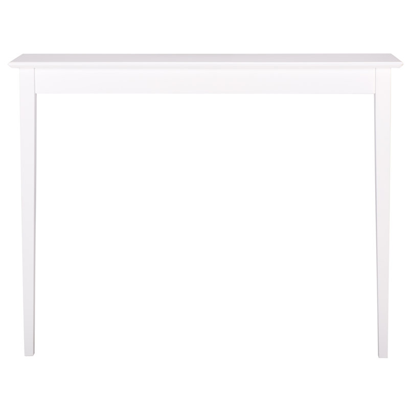 Entil 2 Legged Console Table, White