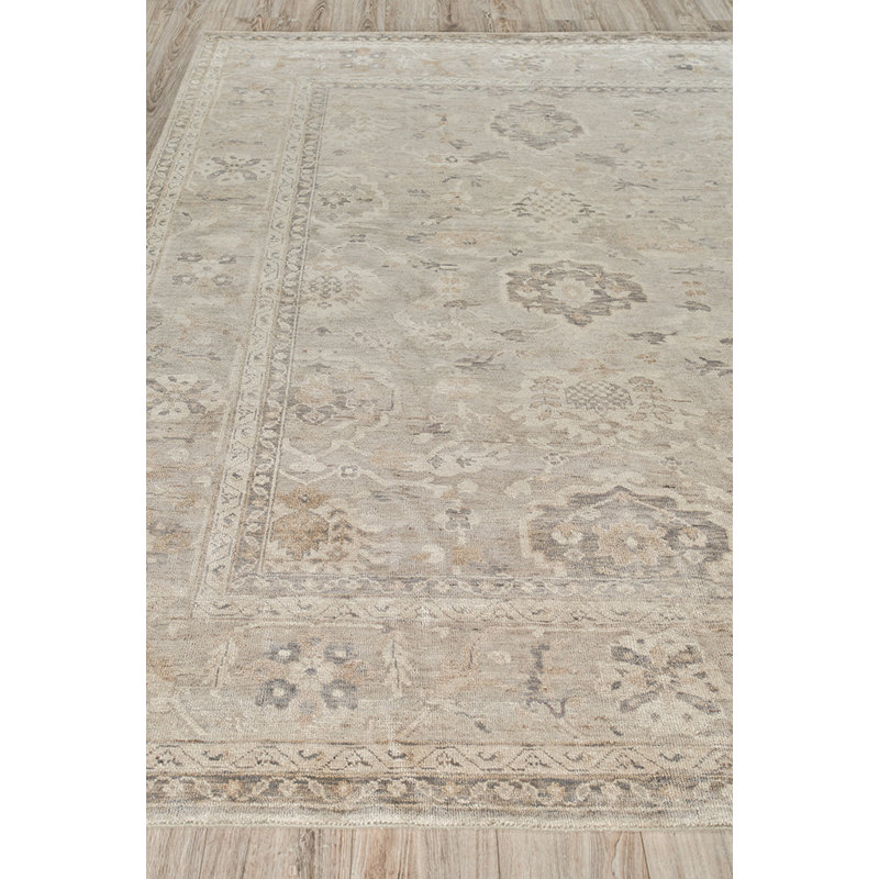 Antique Weave Oushak Wool Oriental Area Rug, Rectangle 9' x 12'