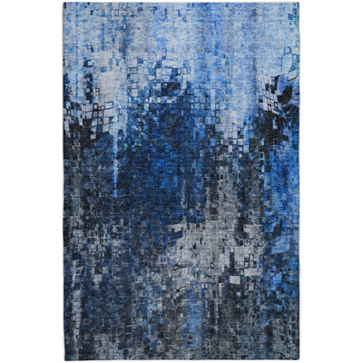 Premium Machine Washable Dream Shag  Squares Rug