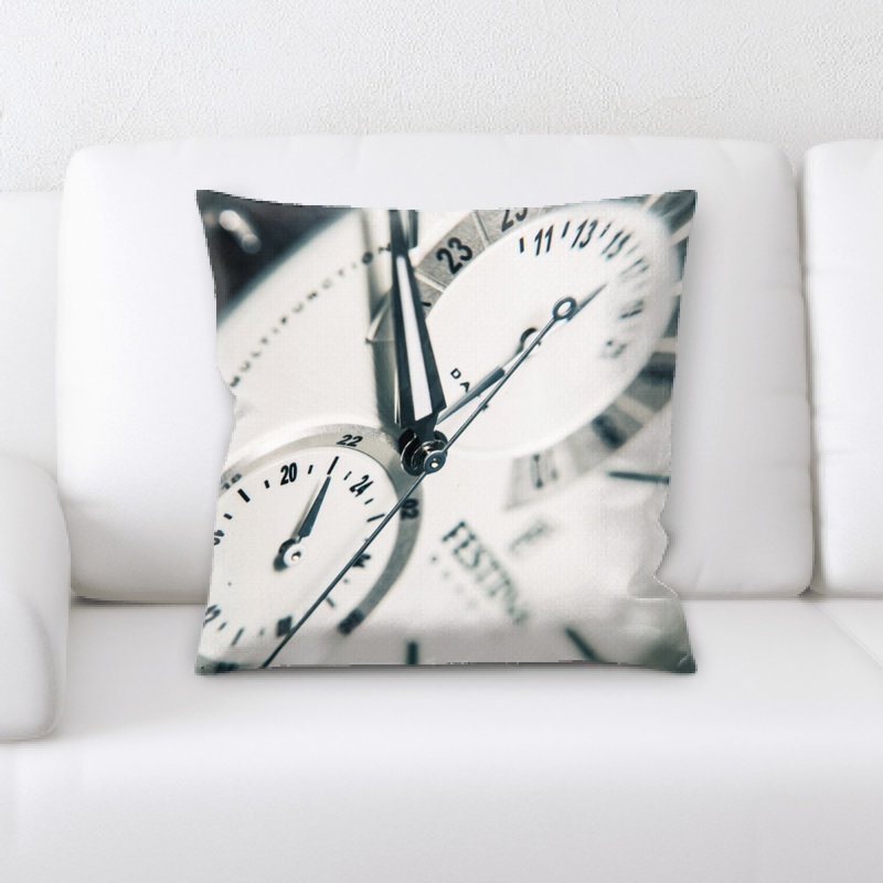 Microsuede Throw Pillow
