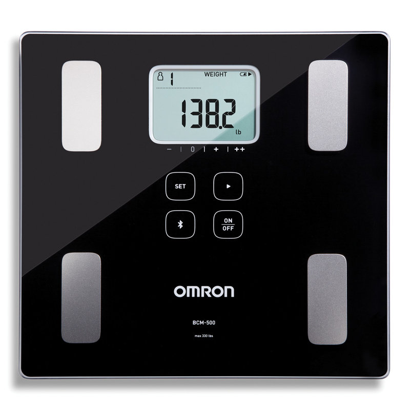 Moniteur de composition corporelle et balance Omron Santé avec connectivité Bluetooth