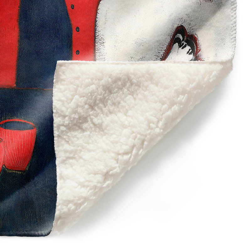  Couverture douce en sherpa, 51 po x 60 po