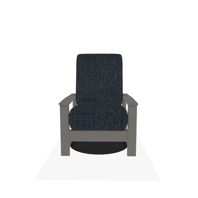 Leeward Marine Grade Polymer Deep Seating Cushion Swivel Hidden Rocker