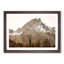 Brown Mountain Painting Framed Print-56632975-56632978
