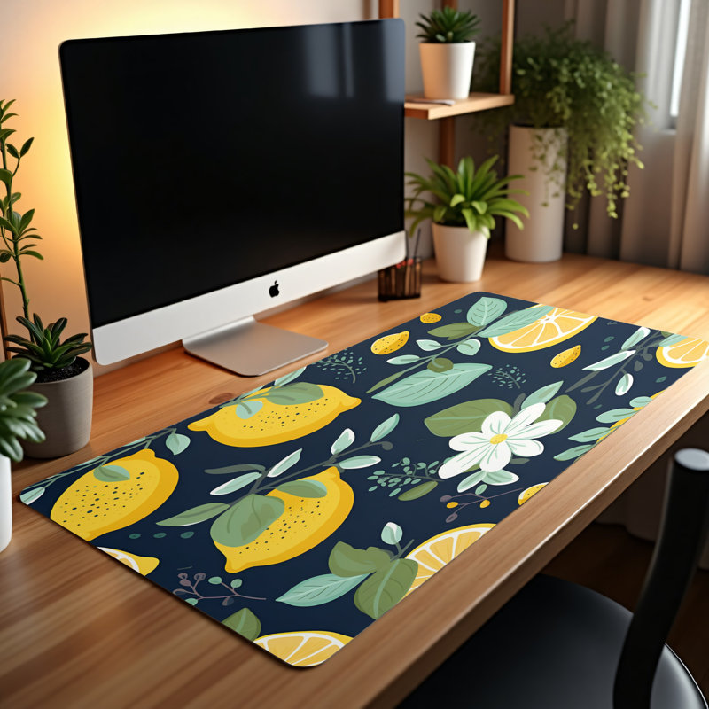 Polyester Desk Pad, 31.5x15.5