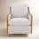 Grayton Oversized Upholstered Swivel Barrel Chair