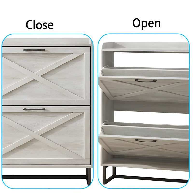 For Home, Entryway, Bedroom & Doorway，Shoe Rack, Beige