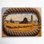 «Farm Rope Border», art mural sur toile brun-1953343842