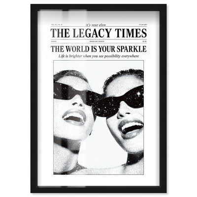 "Legacy Times", art mural glamour par Notoriart