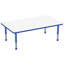 Table rectangulaire d'activités effaçables à sec avec pieds réglables-791962603-791962595-765072745