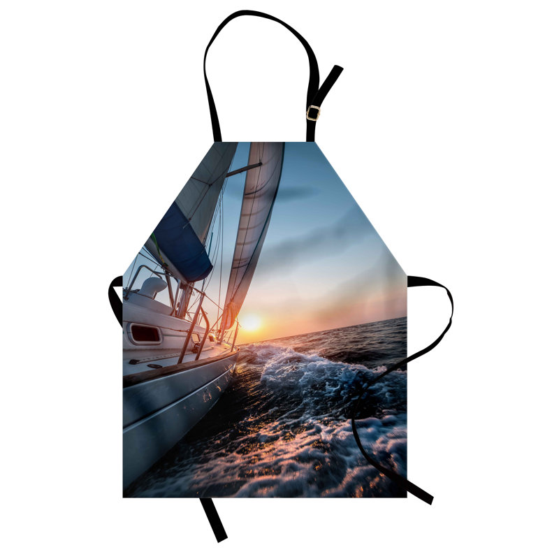 No Pattern Bib Apron