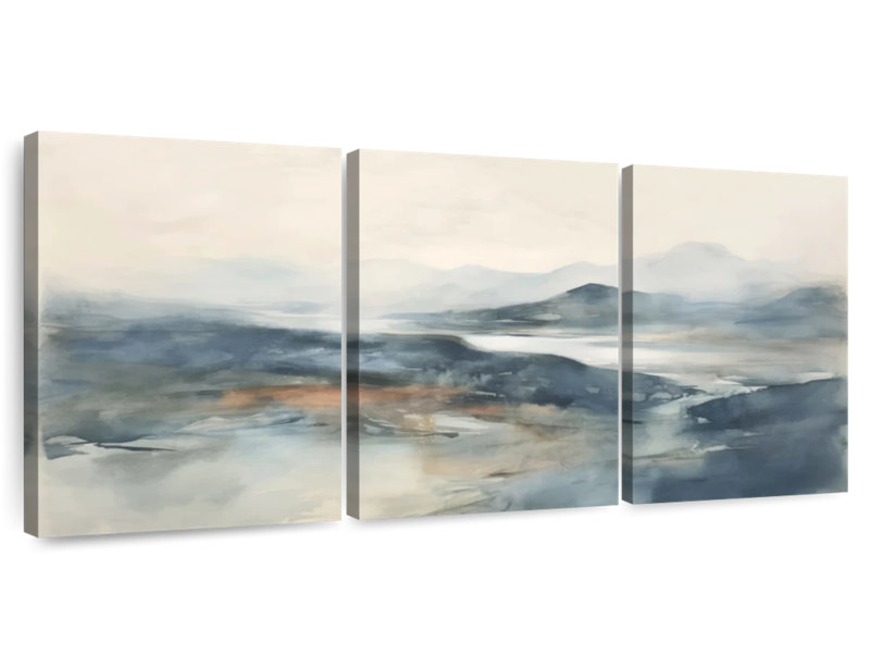 Misty Mountain Blues, H 45 po x l 92 po