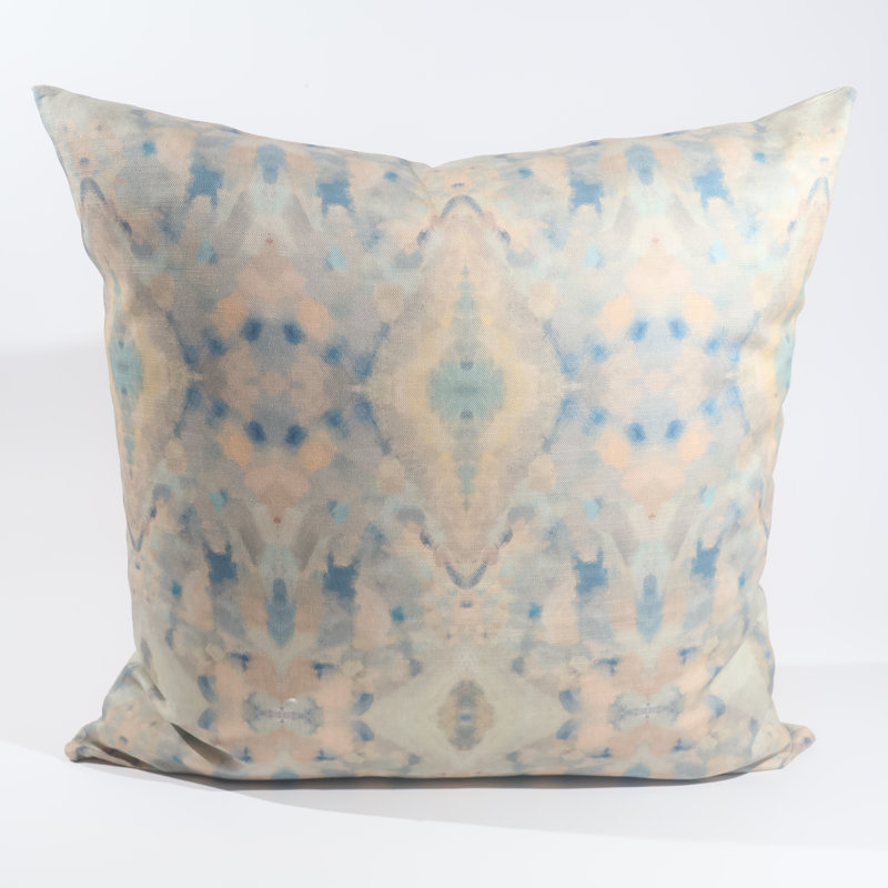 River Peace Square Pillow Cover & Insert, 22"H x 22"W