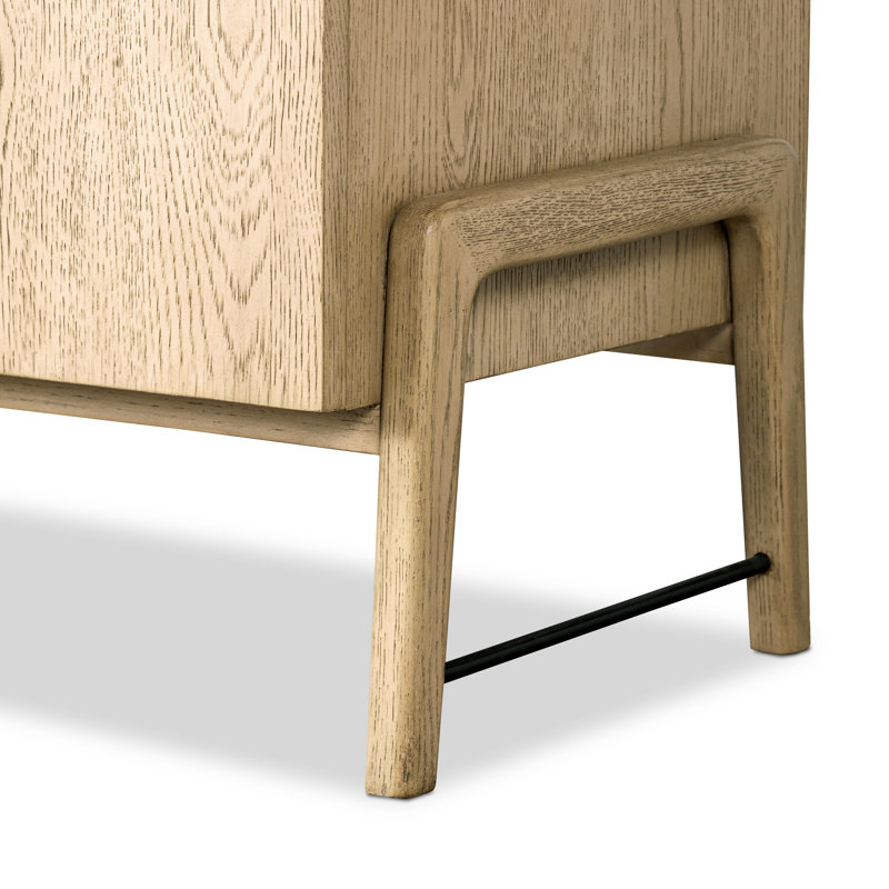 Rosedale Media Console-Yucca Oak Veneer, Natural