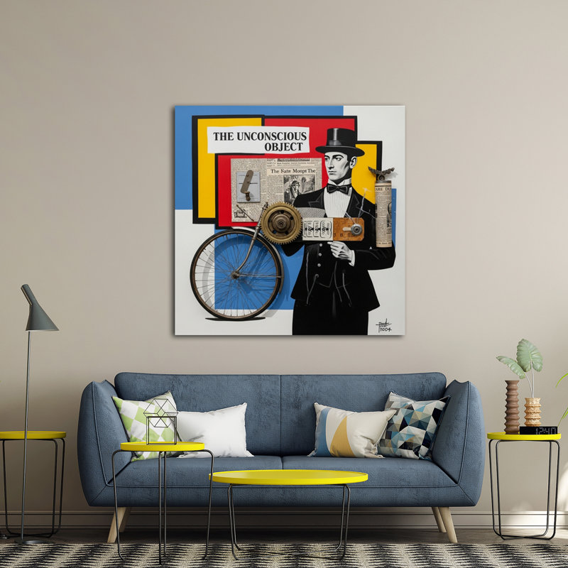 The Unconscious Object II, 42" H x 42" W