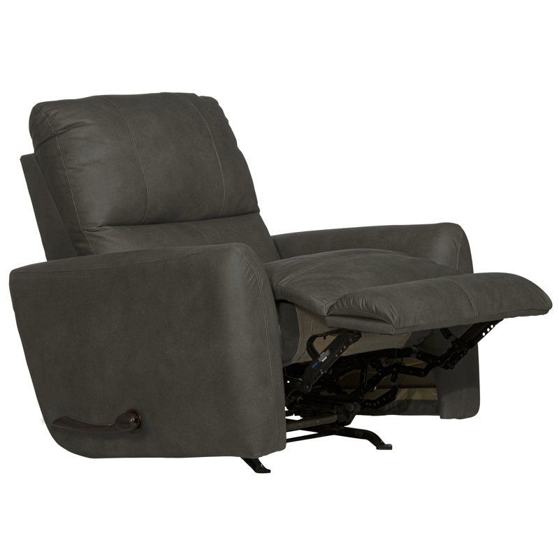 Fauteuil inclinable et berçant Riaz, Gris