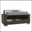 Causeuse convertible rembourrée avec rangement, polyester en polyuréthane gris / noir-1215178175-1215178172