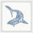 Carlson I Love Sharks 4-Piece Framed Print Set-1537033786