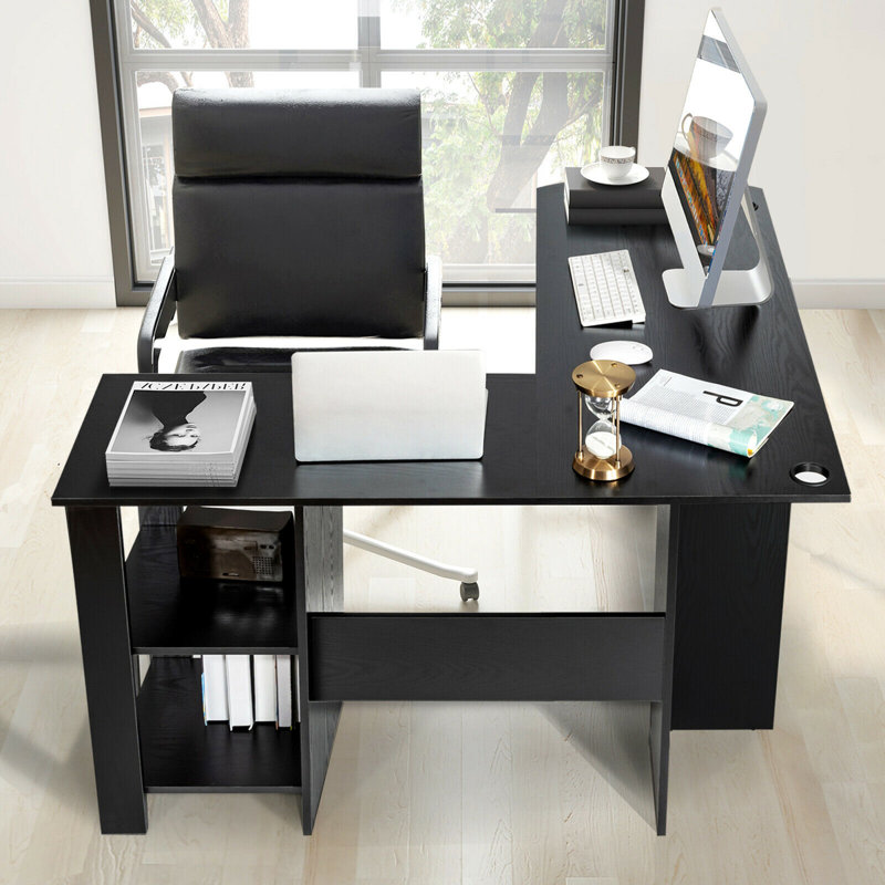 Kesar L-Shaped Writing Desk