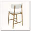 Tabouret de bar rembourré Boucle-1612871073
