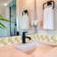 8'' W x 8'' L Vinyl Peel and Stick Mosaic Tile
