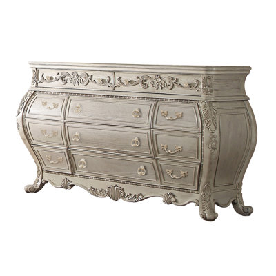 Suellen Antique White 11 - Drawer Dresser