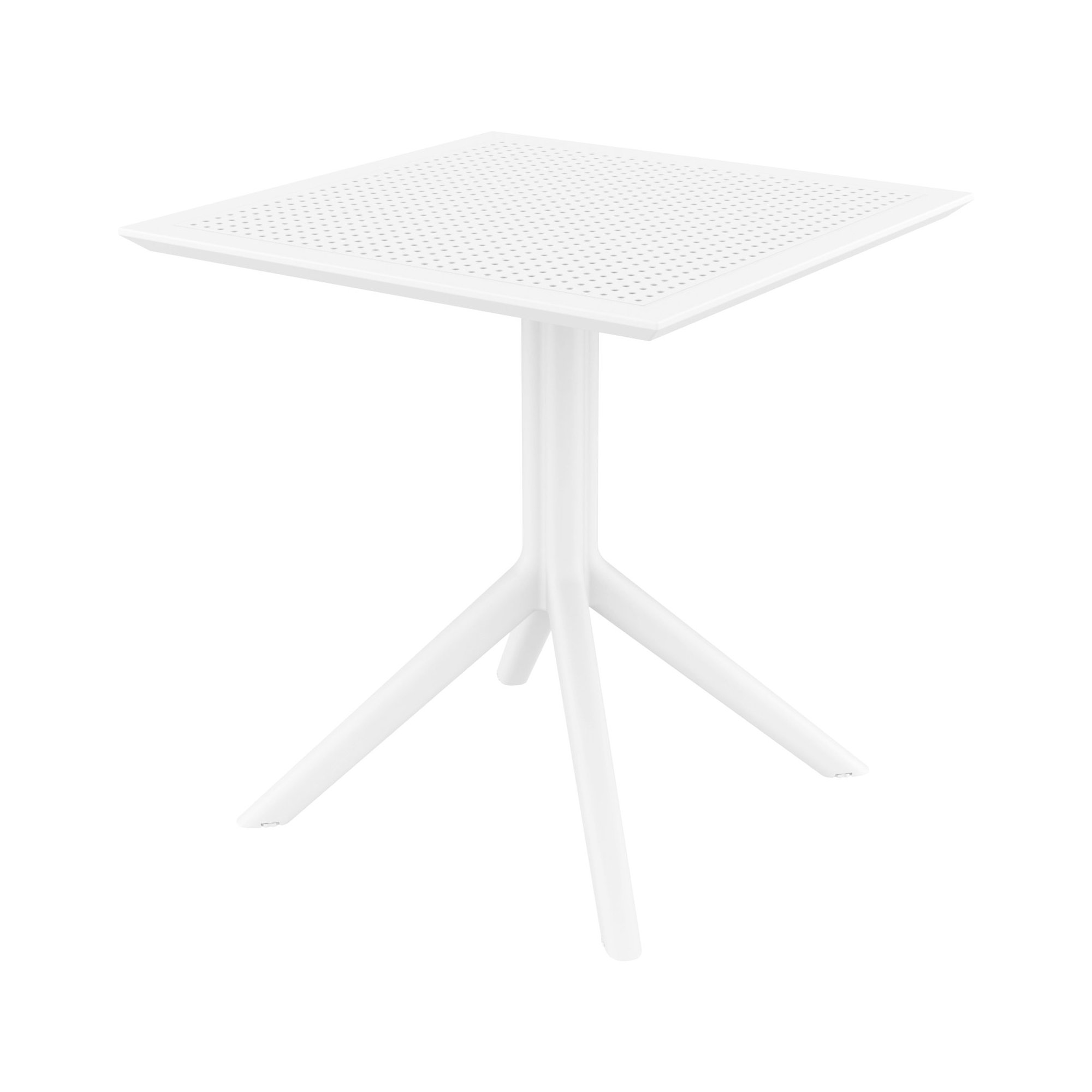 Farrah Square 2 - Person Bistro Set, White