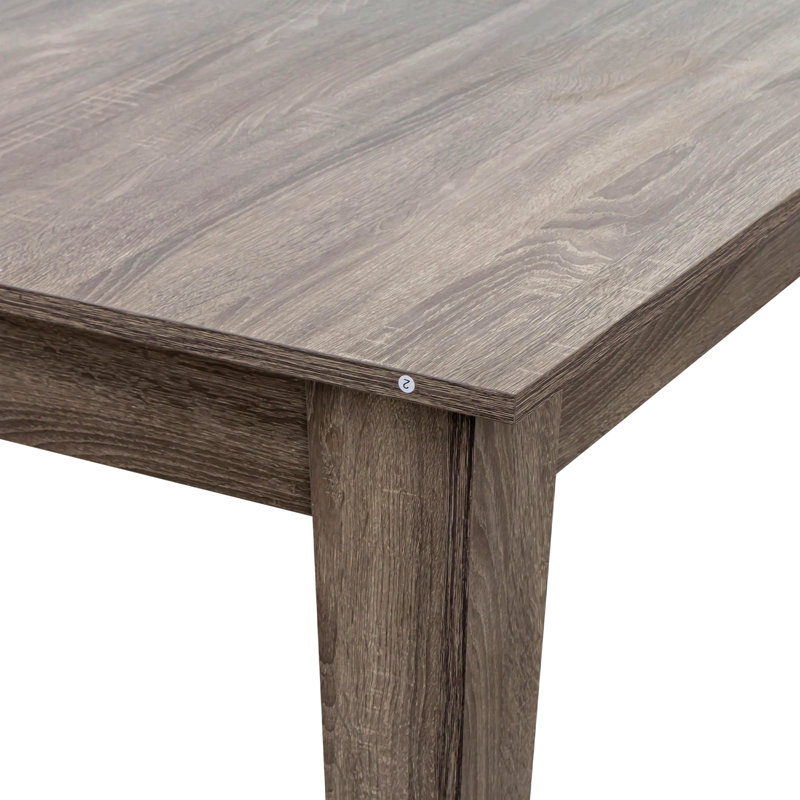 Table de salle à manger, grande table de cuisine extensible de 106,3 po