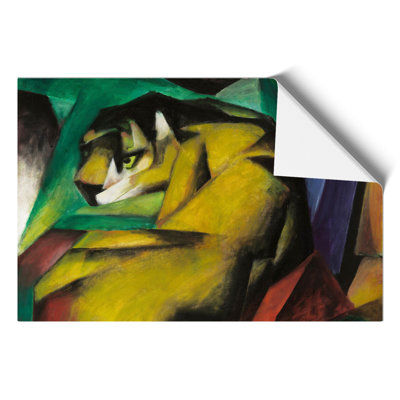 The Tiger by Franz Marc - Wall Art