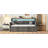 Upholstered Daybed With Trundle And Charging Station-274180008