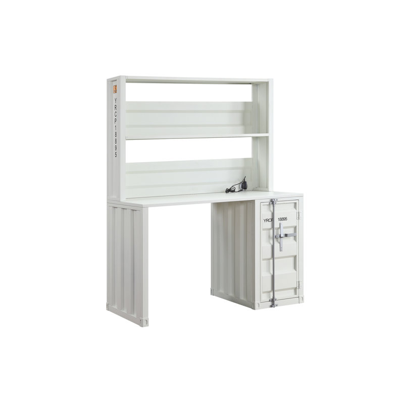 Bureau d'écriture avec huche Cargo, Blanc