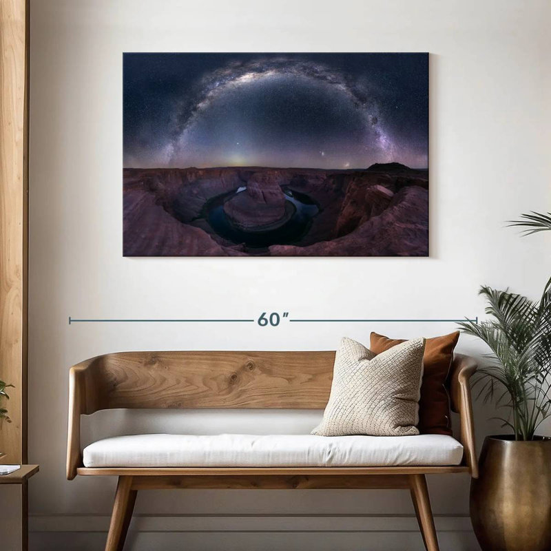 Starlit Horseshoe Bend, H 30 po x l 45 po