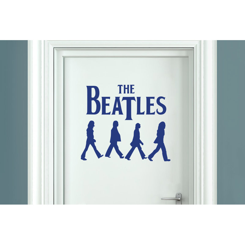 Entertainment Wall Decal, Dark Blue