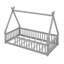 Lit simple au sol, lit en forme de tente-416216190