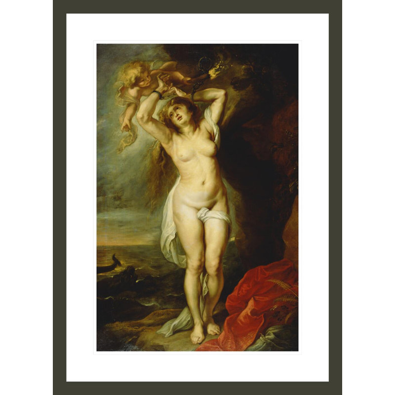 «Andromeda» par Peter Paul Rubens, impression giclée encadrée, 29.5" H x 21.59" W
