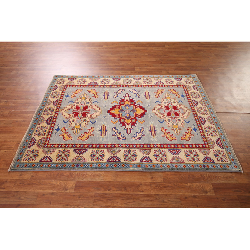 Tapis décoratif géométrique Kazak