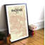 « phoenix city map », reproduction d’impression sur affiche en tricolore-31734752