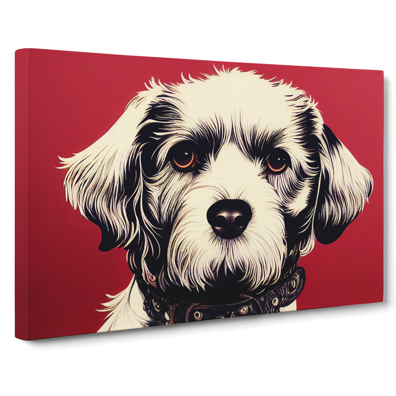Dog Vol.7 - Wrapped Canvas Print, 35cm H x 50cm W x 3cm D