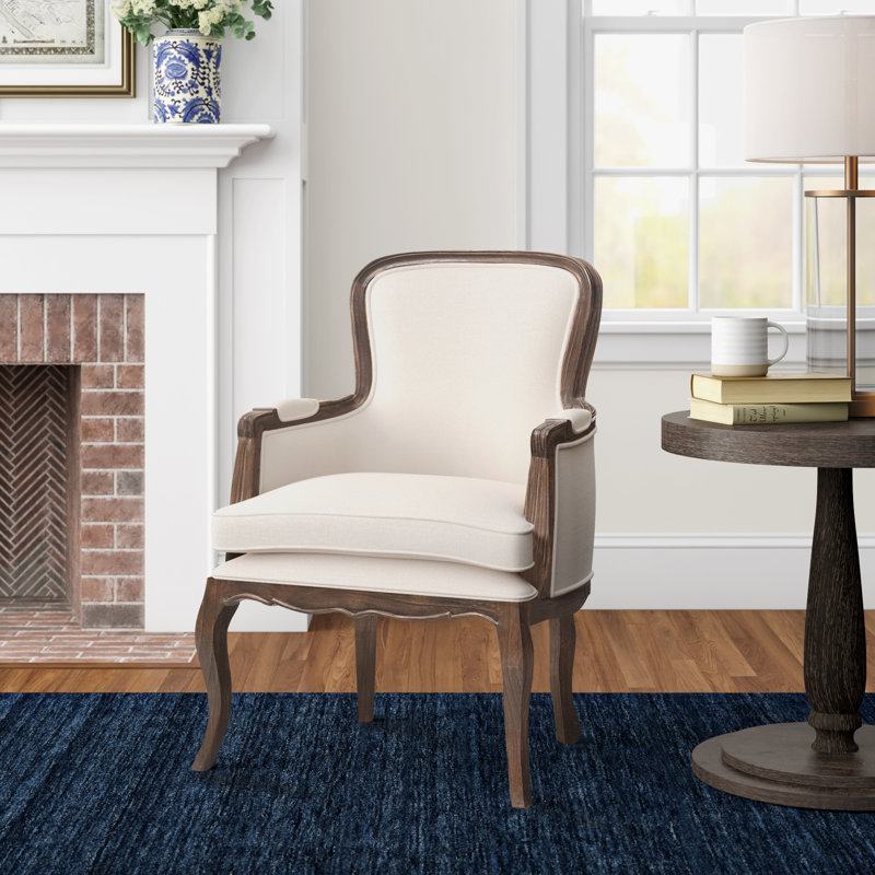 Lira Upholstered Armchair, Ash Brown