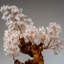 Genuine Quartz Gemstone Bonsai Tree In Oval Ceramic Pot (10€ Tall)