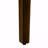 Bench, 44" Rectangular, Upholstered, Wood, Dining Room, Kitchen, Entryway, Brown Solid Wood