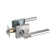 Brushed Nickel Single Cylinder Deadbolt And Keyed Entry Lever Handle Set（Entry&Deadbolt Combo-Kyed Alike)